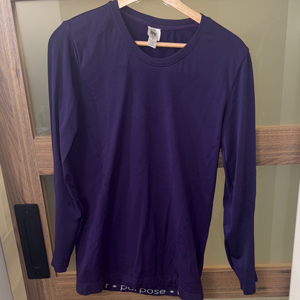 Barco Uniforms Deep Purple Long Sleeve Tee
